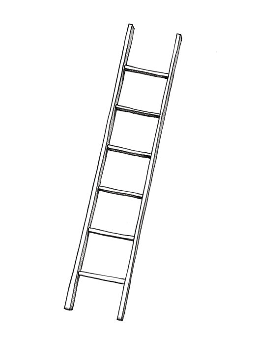 illustration of a ladder